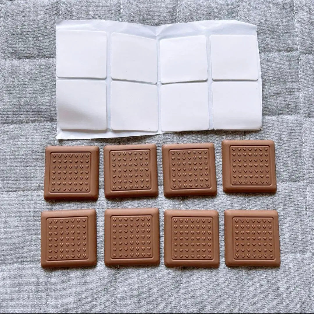 ★ Anti-slip sofa mat, 8 pieces, anti-scratch, anti-slip brown