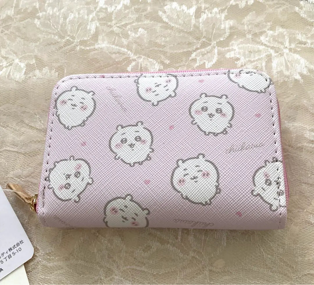 Sold out Small Coin Case Card Case Coin Purse Pink Shimamura Avail