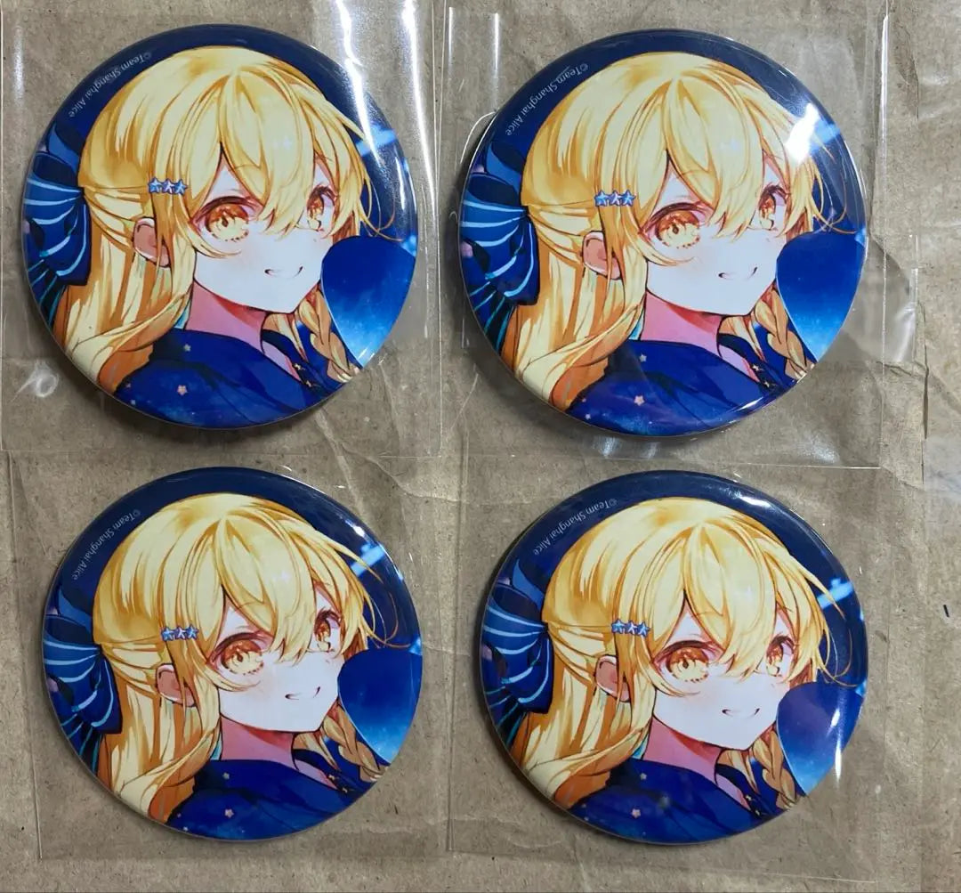 Touhou Project Kirisame Marisa Can Badge Yukata