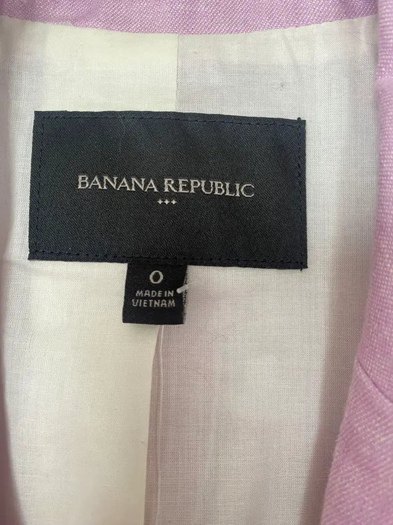 Chaqueta sastre rosa BANANA republic O | REPÚBLICA BANANA ピンク テーラードジャケット O