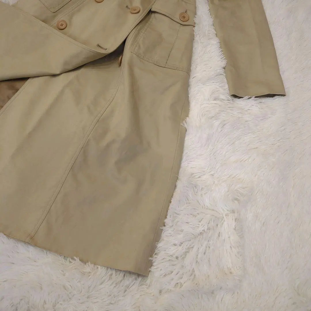 [Good condition] Calvin Klein trench coat long beige