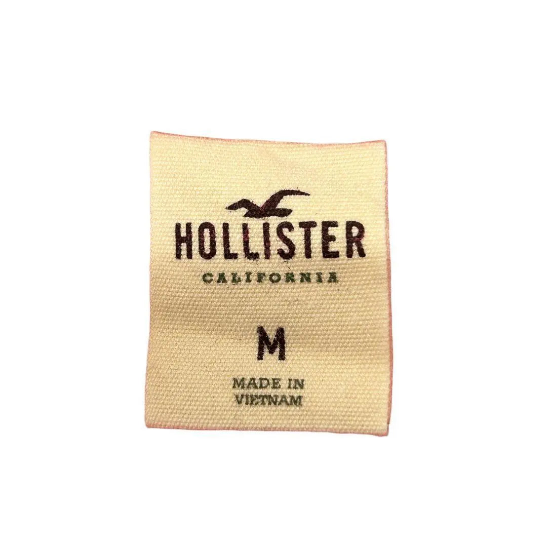 HOLLISTER Hollister Tops Camiseta Larga Rosa Cuello V