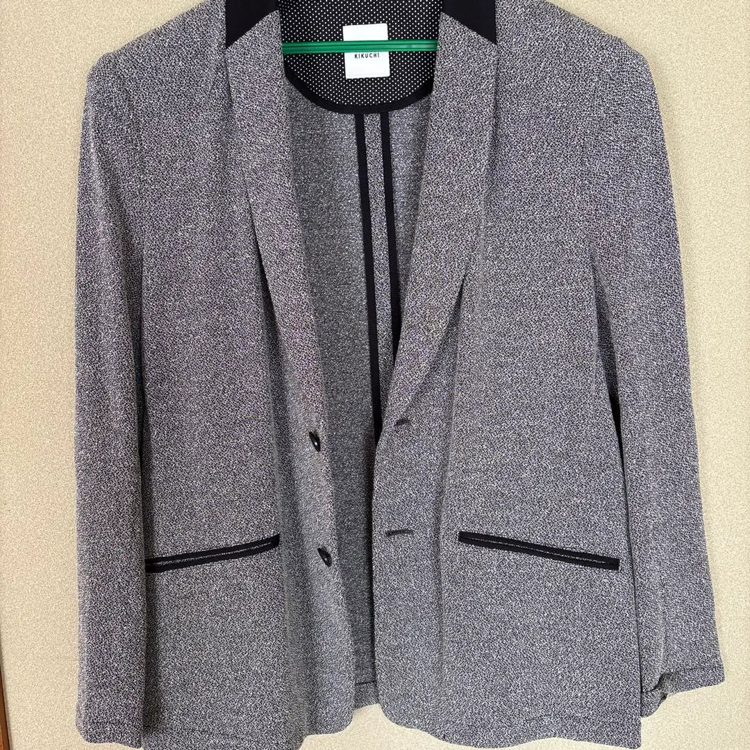 TAKEO KIKUCHI Chaqueta entallada gris