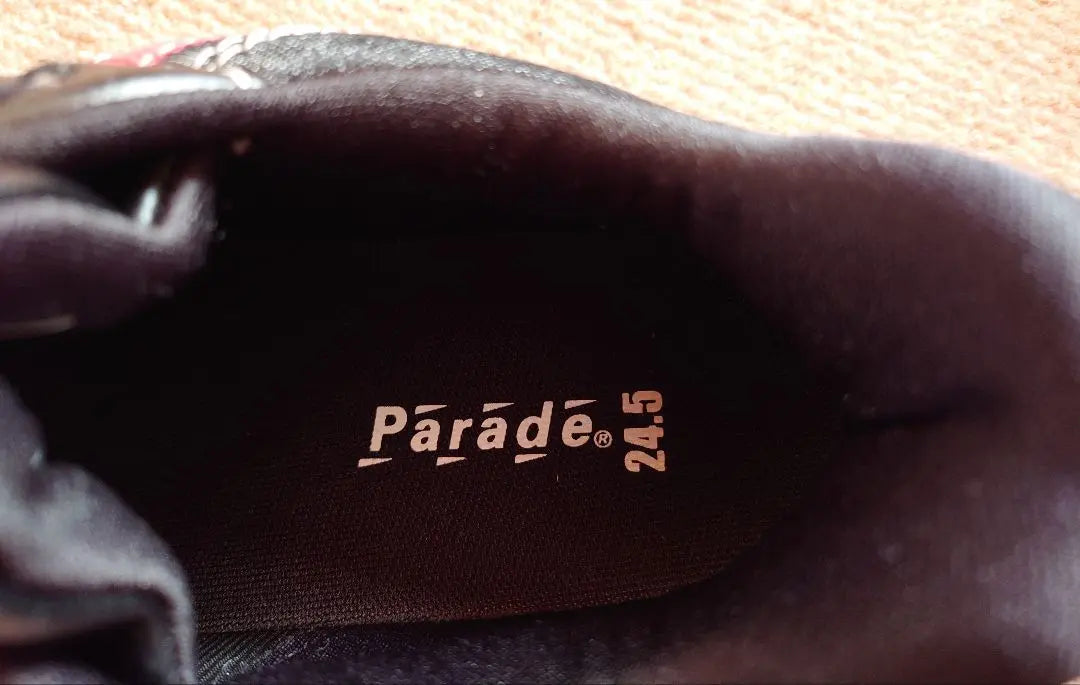 Parade Black Denim Sneakers that can be worn while standing 24.5 Women