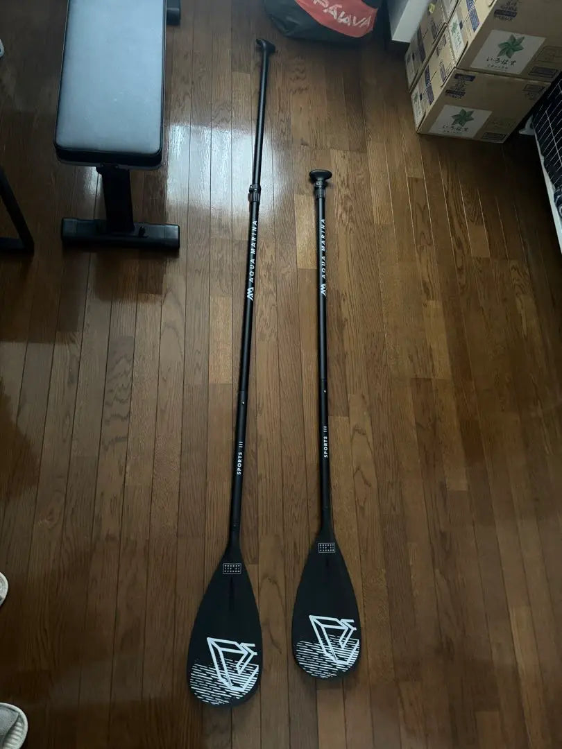 Aqua Marina Paddle SPORTS III 2 pieces in good condition, also available in SUP