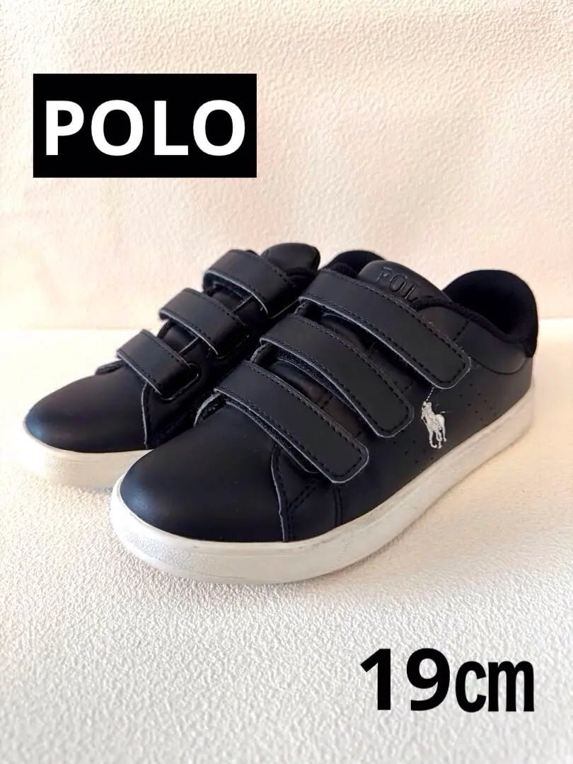 Ralph Lauren sneakers, black, 19cm, boy, kids