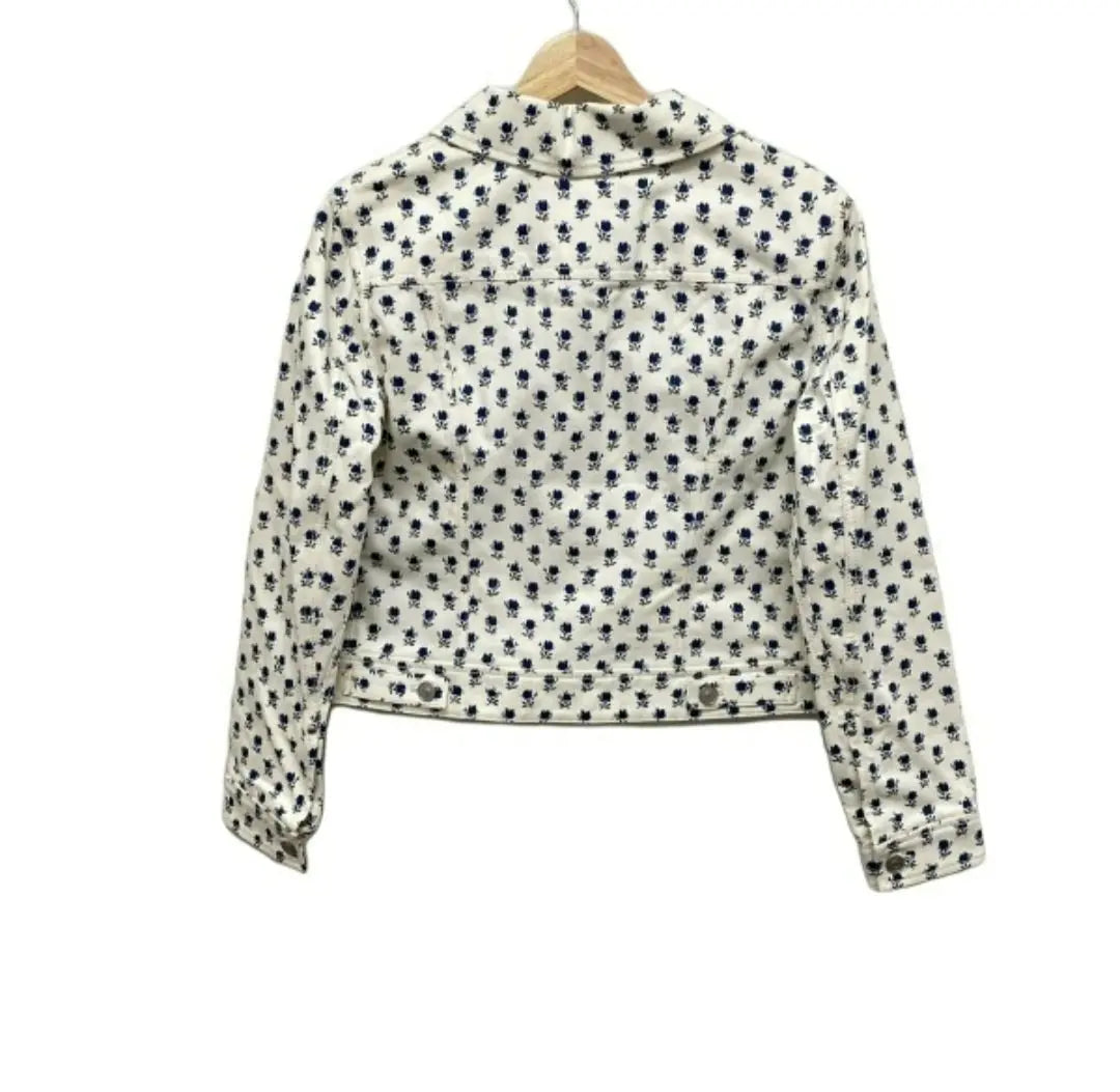 ¡En buen estado! Chaqueta vaquera Coach G-Jean Floral S Primavera Largo corto