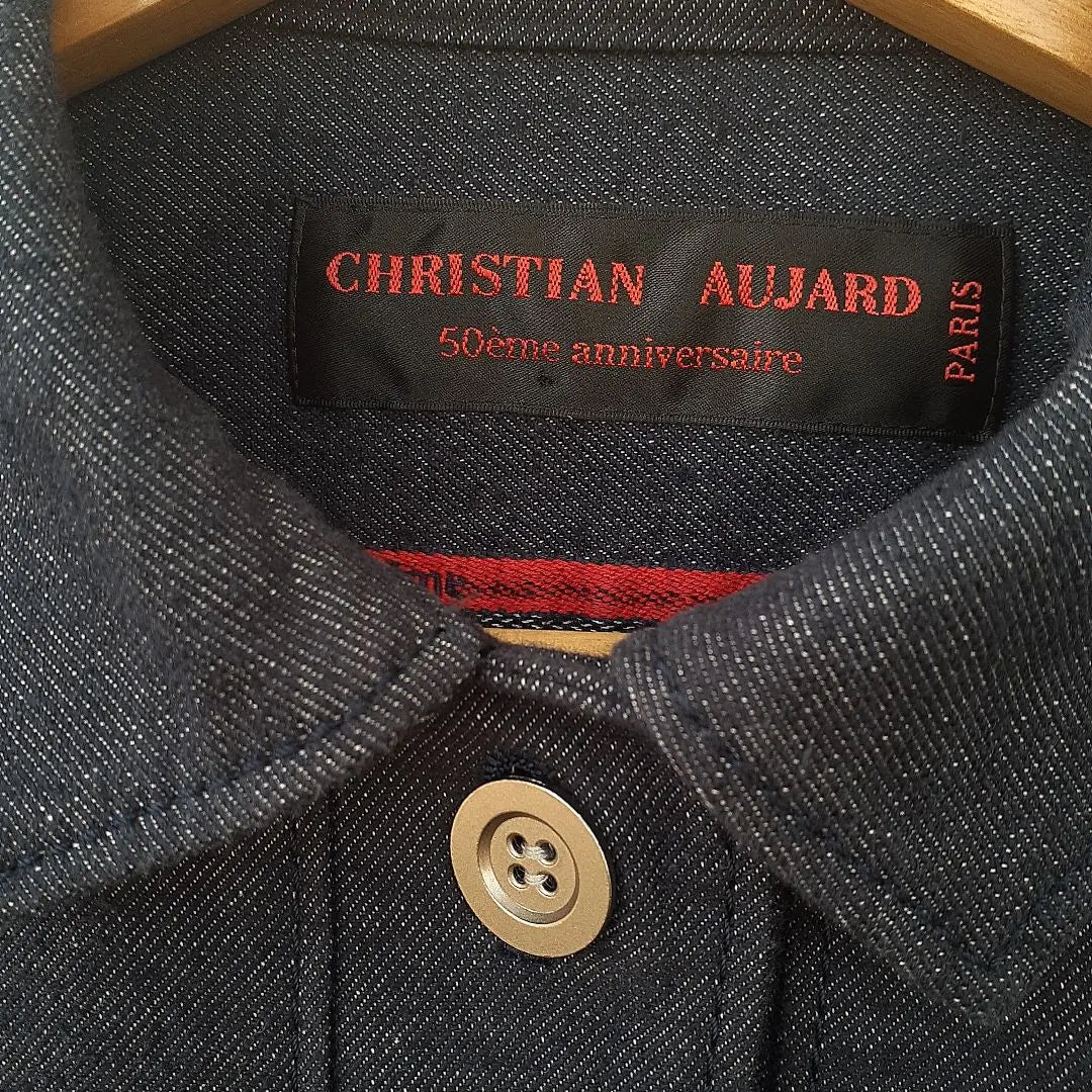 Chaqueta vaquera de Christian Ojar Itokin fabricada en Japón, talla S