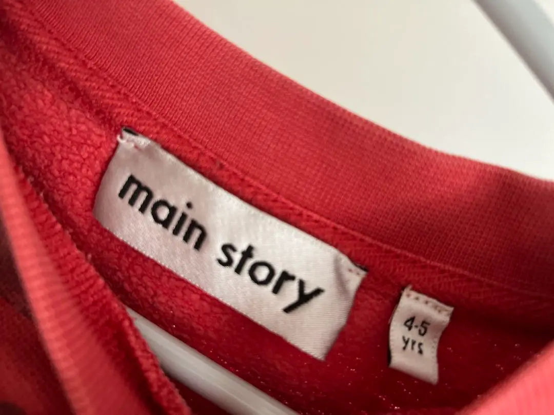 main story Main story Kids Sweatshirt 4 5 95 100 | main story メインストーリー　キッズ　スウェット　4 5 95 100