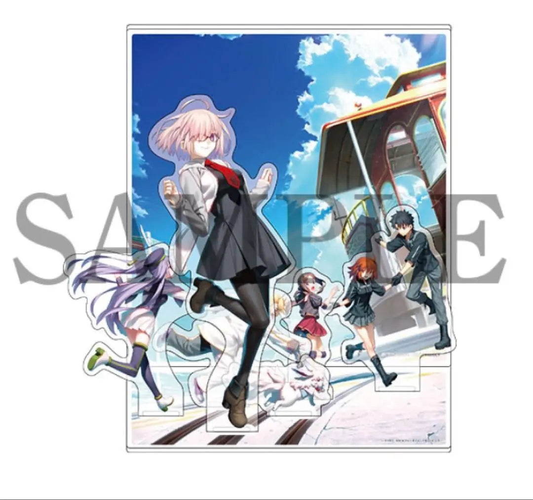 fgo 6th anniversary main visual diorama acrylic stand