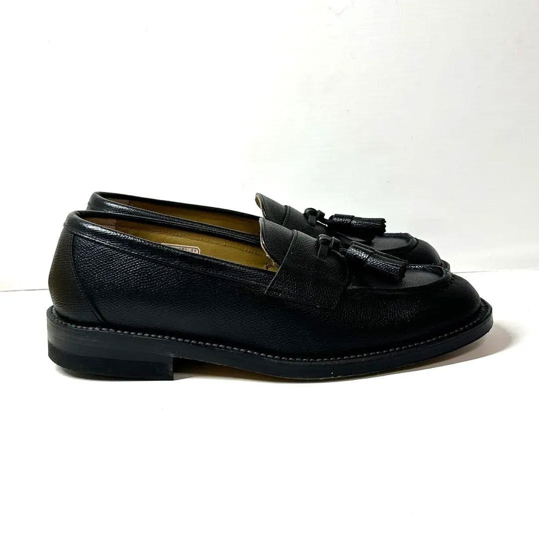 Unused REGAL Tassel Loafers Black 24EE Boxed