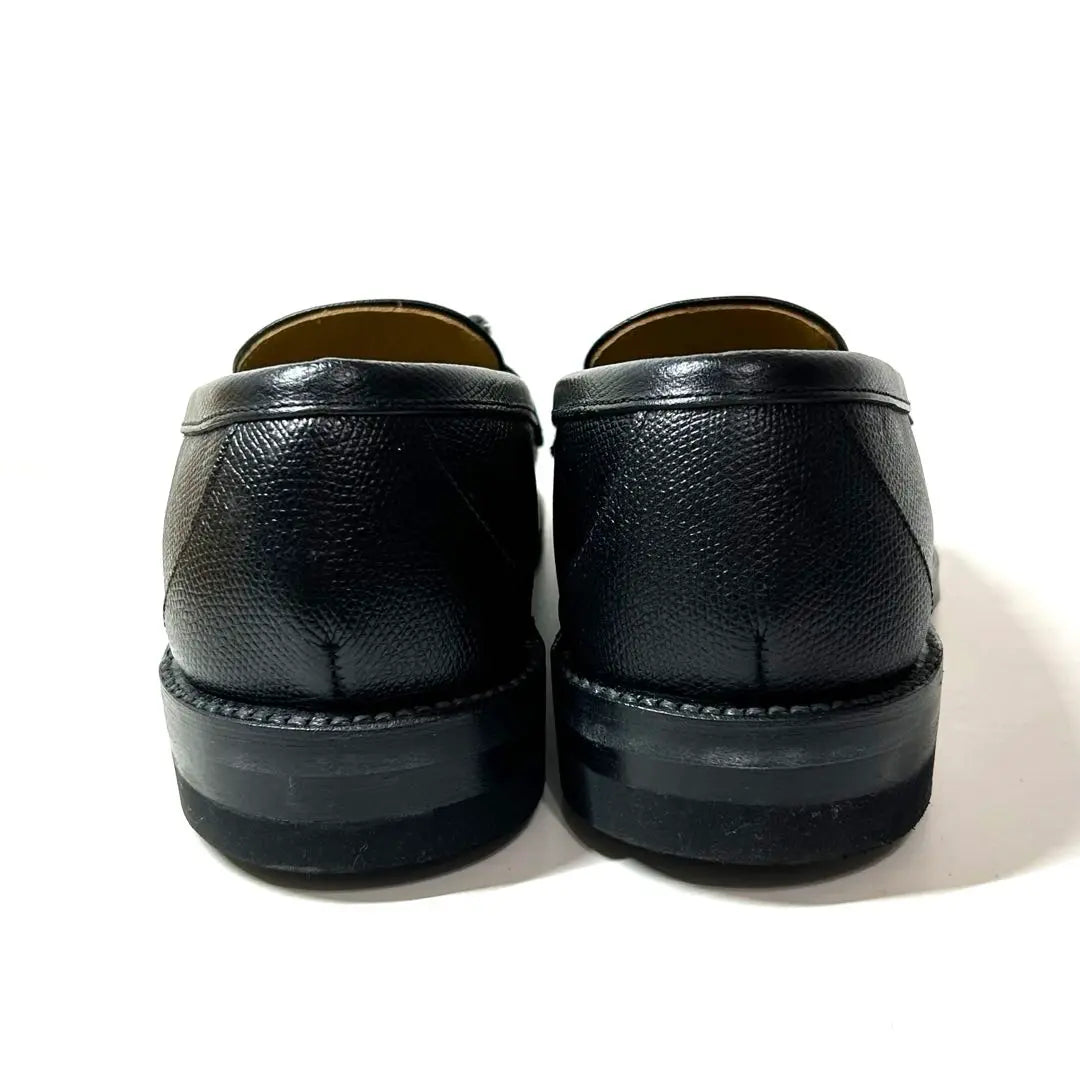 Unused REGAL Tassel Loafers Black 24EE Boxed