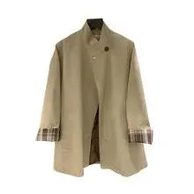 2025 Spring New Short Trench Coat