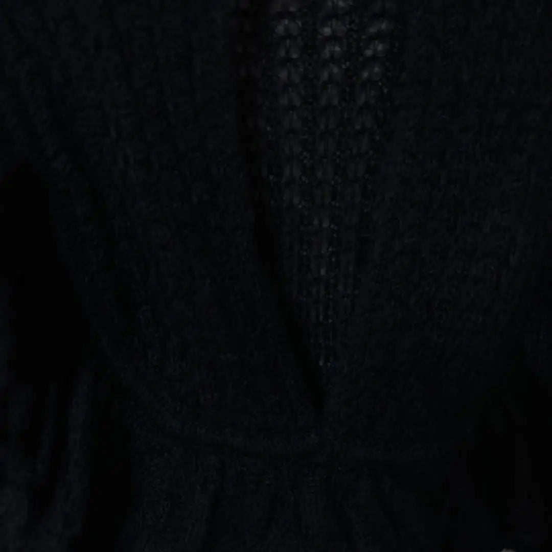 Just cover knit [42] Navy chest open sweater fashionable | ジャストカヴァリ　ニット　【42】　ネイビー　胸元開き　セーター　おしゃれ