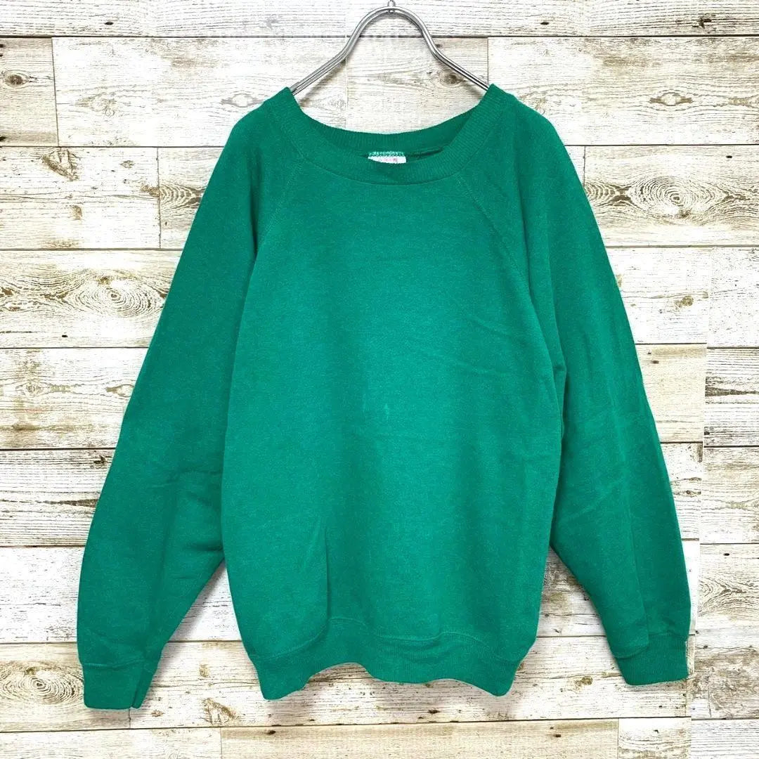 [w434] USA vintage Haynes Harway 90s blank sweatshirt sweatshirt from the time