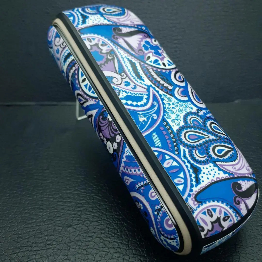 ★ Paisley Blue 2 for ICOS ILUMA ILUMA | ★ アイコス イルマ i ケース iqos iluma 用 ペイズリー 青２