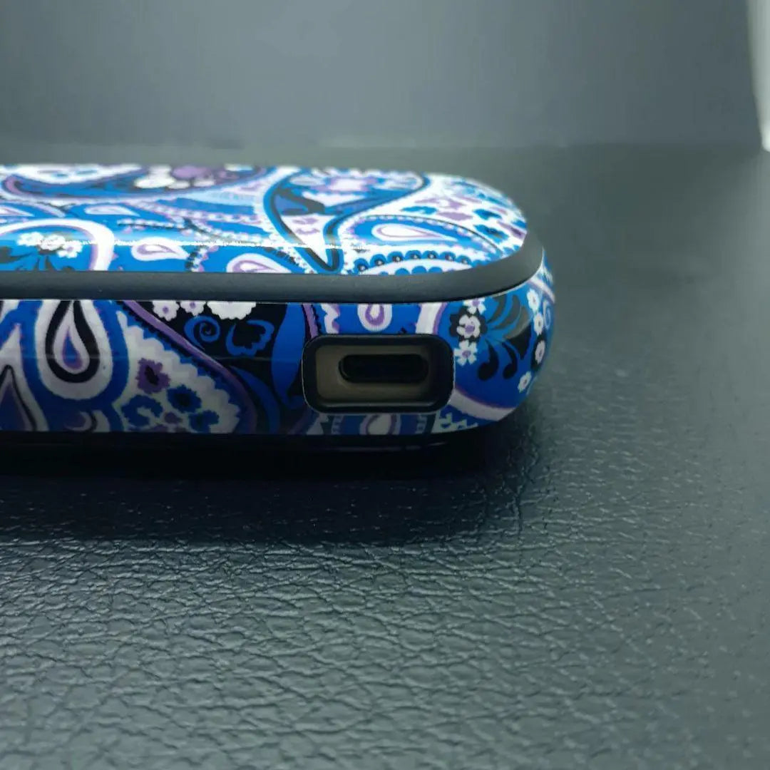 ★ Paisley Blue 2 for ICOS ILUMA ILUMA | ★ アイコス イルマ i ケース iqos iluma 用 ペイズリー 青２