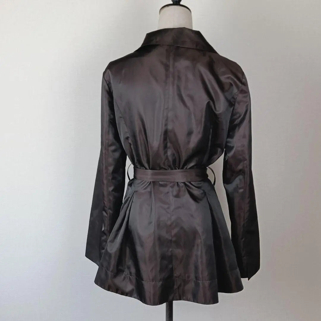 [a1211] M'S GRACY trench coat 40 glossy