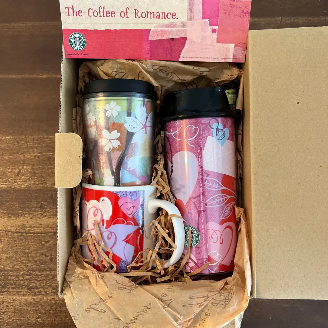 [Price reduced] Starbucks Sakura Tumbler, Valentine's Tumbler & Cup Set