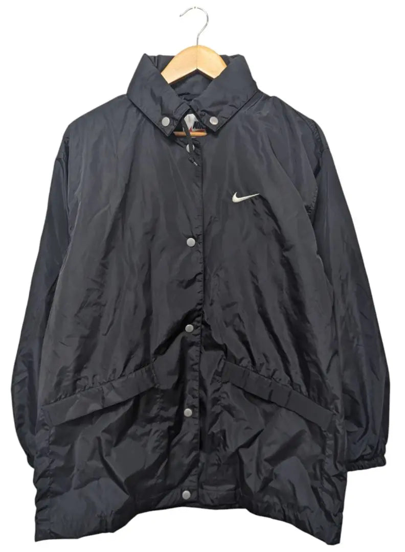 (NIKE) Chaqueta de nailon Nike para mujer con etiqueta plateada de los años 90