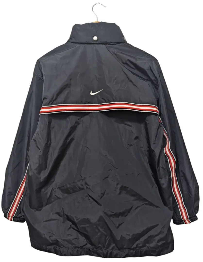 (NIKE) Chaqueta de nailon Nike para mujer con etiqueta plateada de los años 90