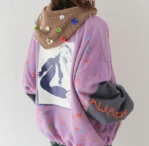 23AW irojikake TIE-DYE BUBU hoodie