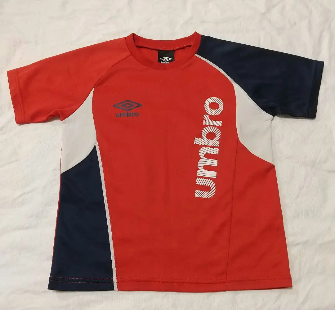 Ambro Umbro Short Sleeve T -shirt Red 130 used goods