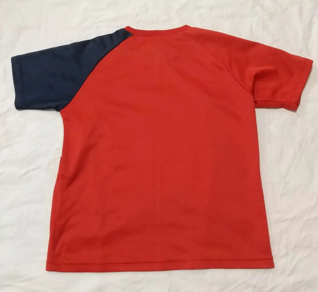 Ambro Umbro Short Sleeve T -shirt Red 130 used goods