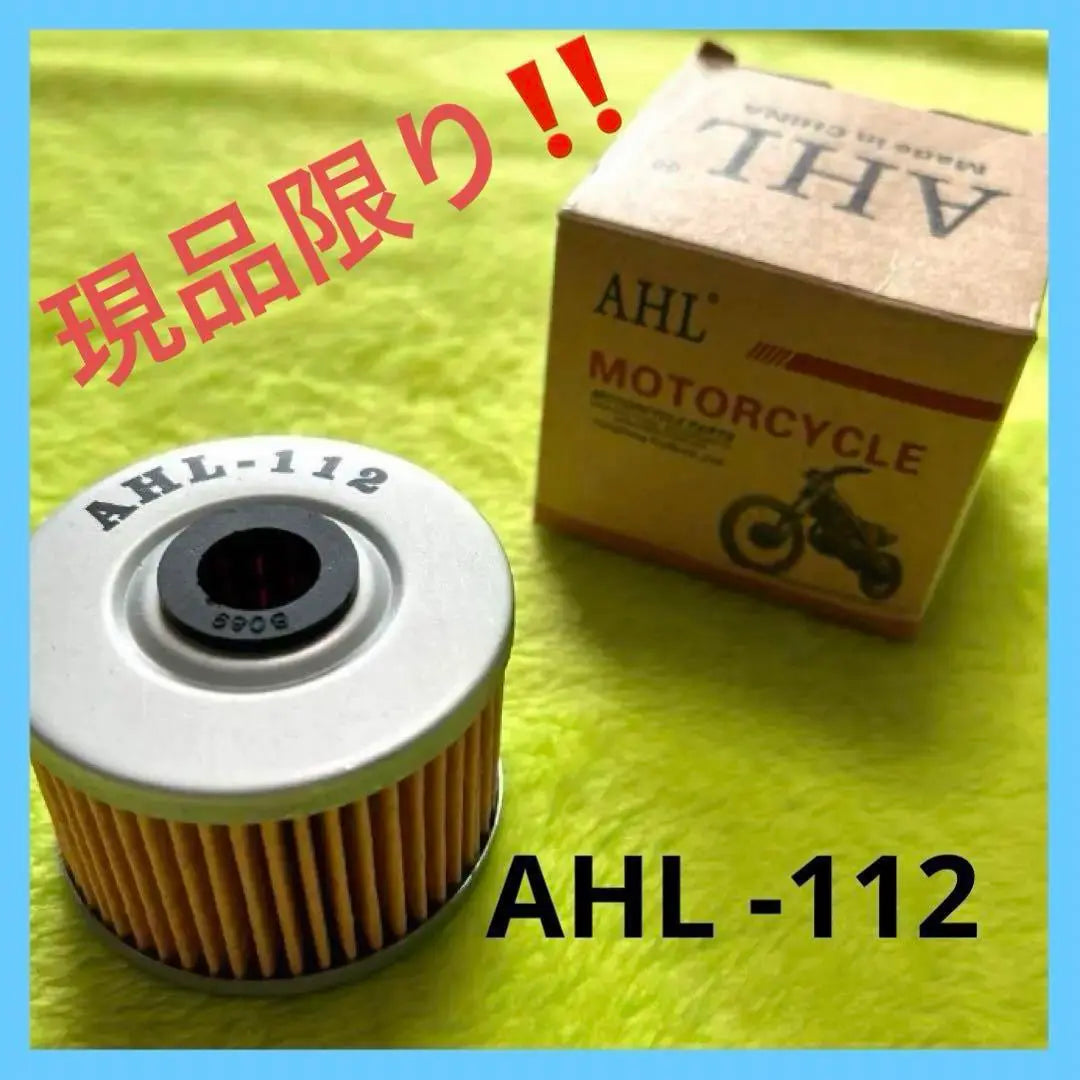 Filtro de aceite para motocicleta AHL-112