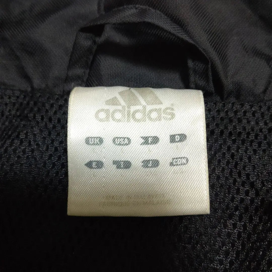 Adidas World Tag Logo Embroidery Extra Thick Arm Jacket Outerwear Black