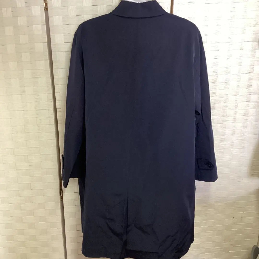 Women's coat, navy blue, size 9, simple (54) | レディース　コート　紺色　9号 シンプル　（し54）