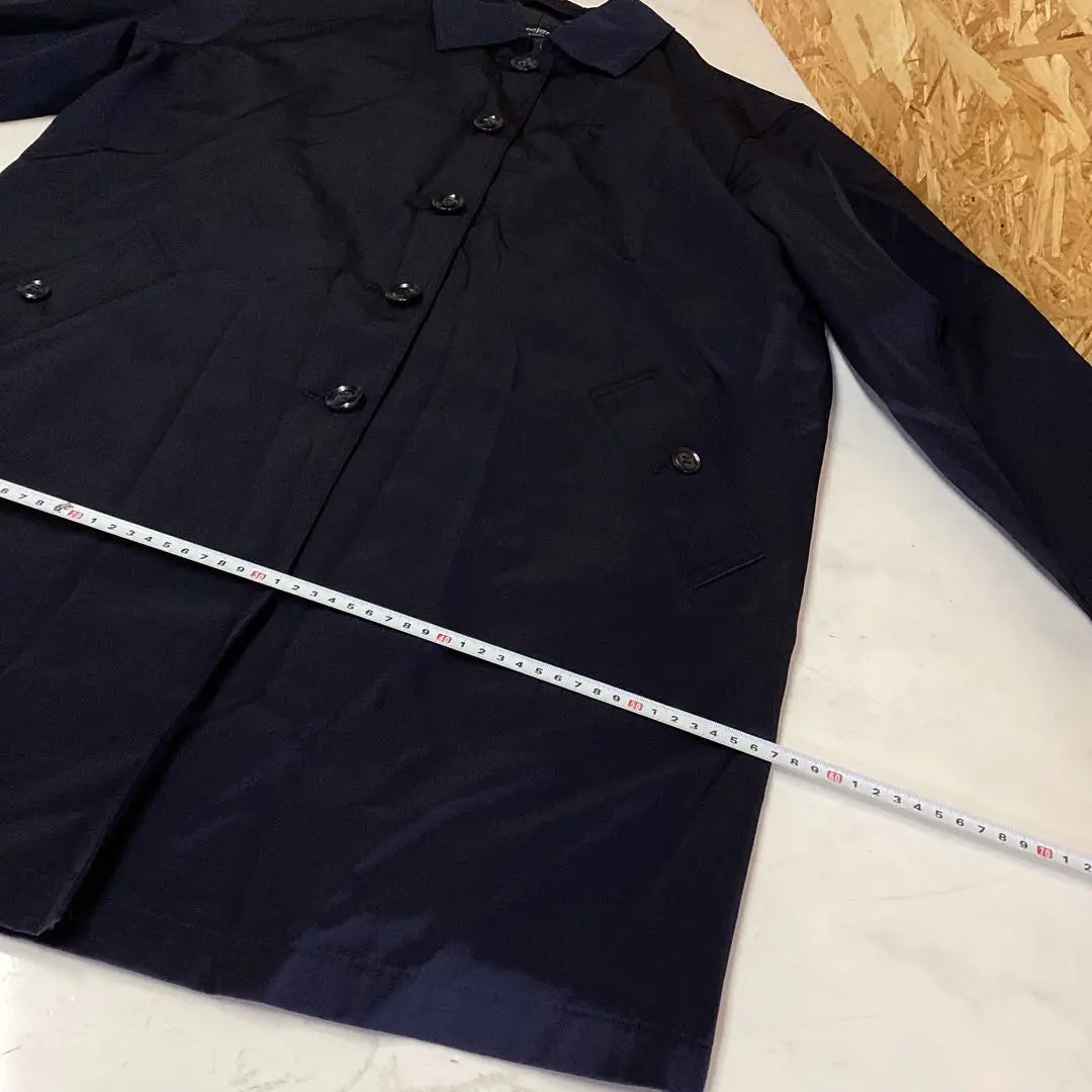 Women's coat, navy blue, size 9, simple (54) | レディース　コート　紺色　9号 シンプル　（し54）