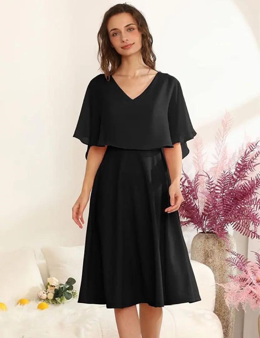 SALE❣️ Women's Party Dress Black M Size Chiffon