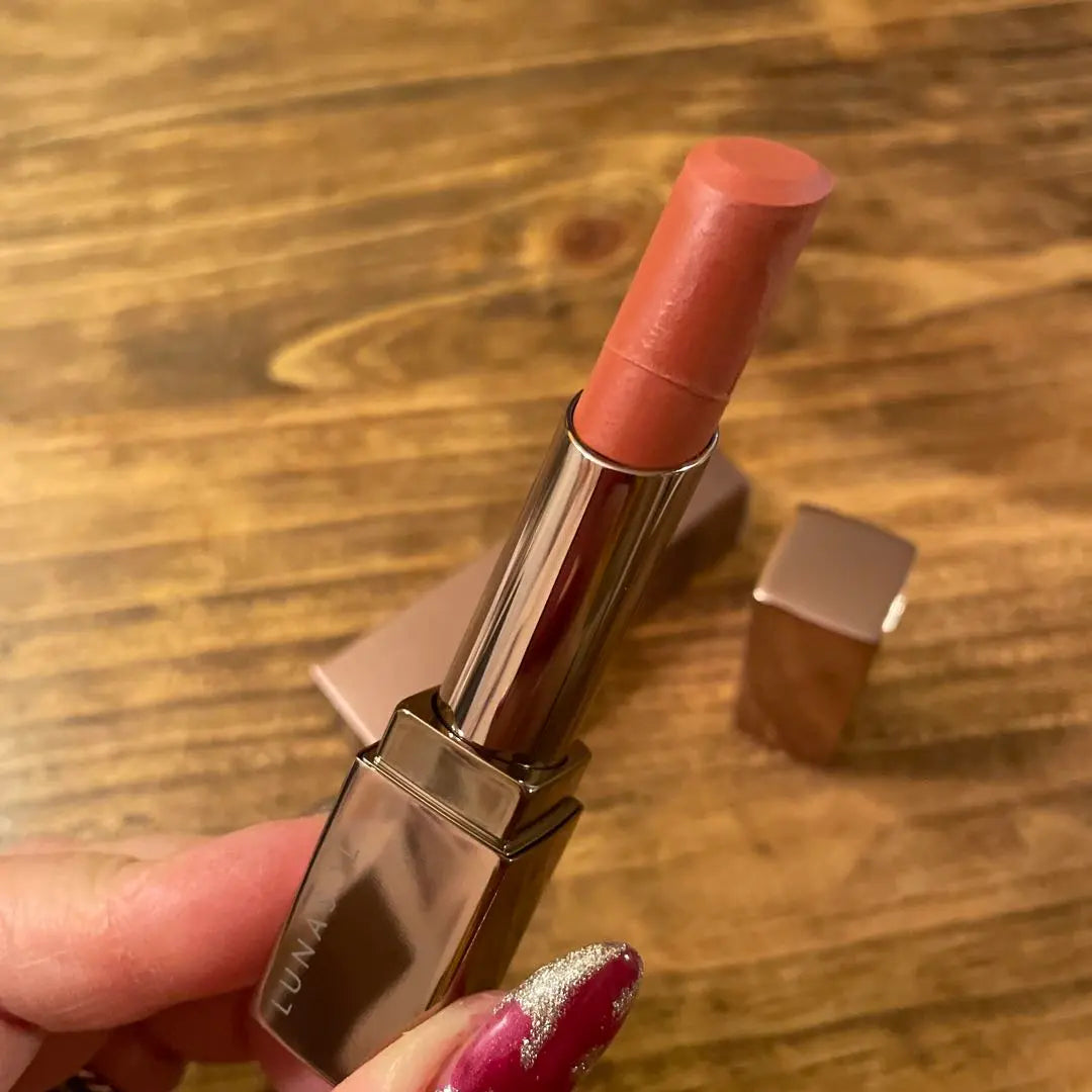 Unused Lunasol Full Glamor Lips 35 Pink Beige