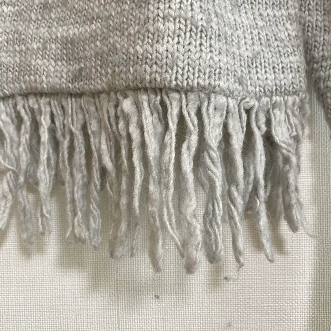 Noble fringe knit pullover