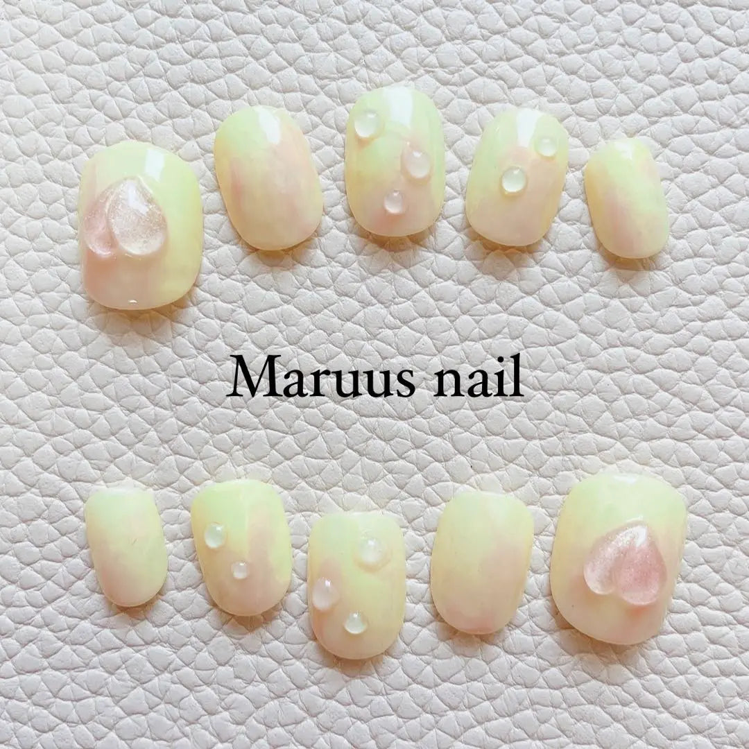 [Size Order] ¥1899 ~ Peach Nail Tip