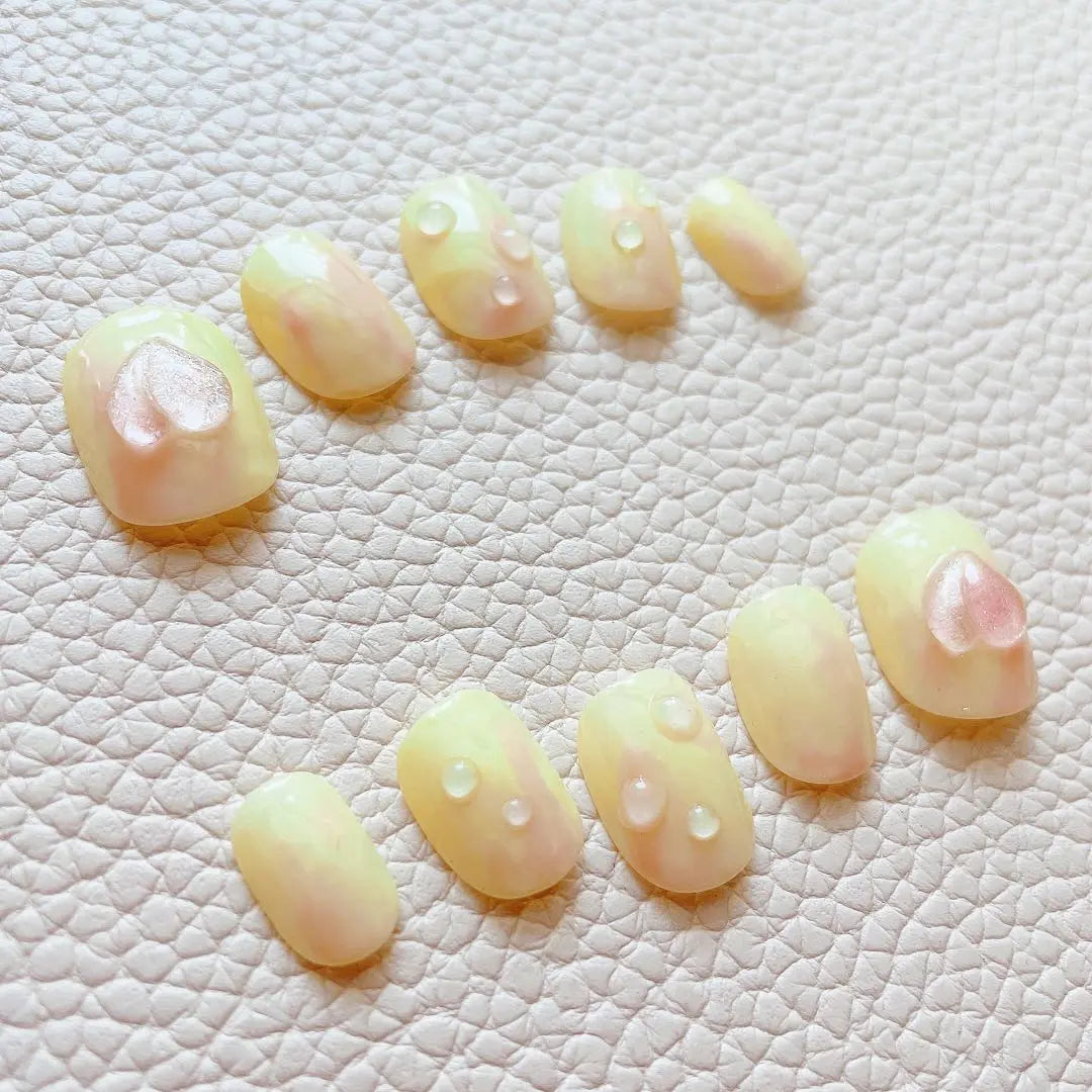 [Size Order] ¥1899 ~ Peach Nail Tip