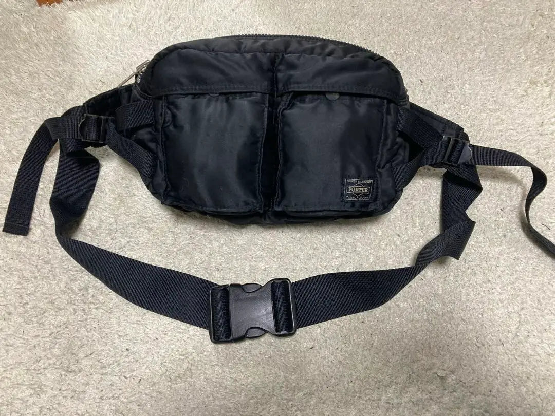 Clean surface Porter Tanker Waist Pouch Waist Bag