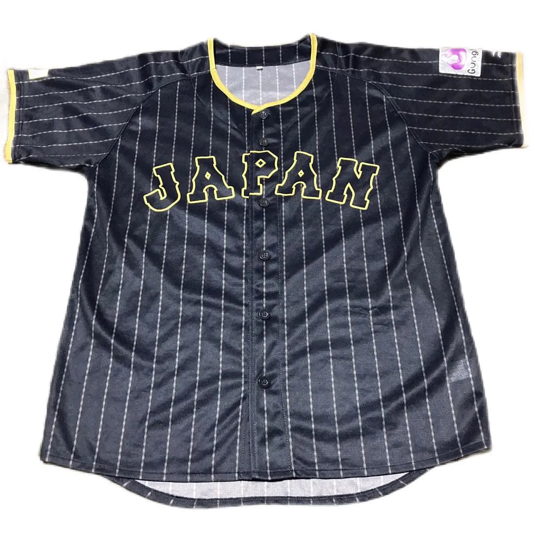 [Good condition] Samurai Japan Mizuno Visitor uniform Samurai Baseball Japan National Team L