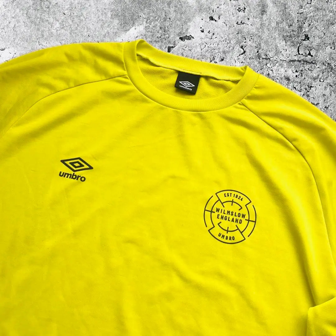 UMBRO Ambro Ron T Vintage Vintage Ropa usada Camiseta Amarillo | UMBRO アンブロ ロンT ヴィンテージ ビンテージ 古着 Tシャツ イエロー