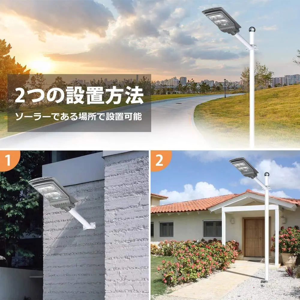 Solar light with controller and night sensor