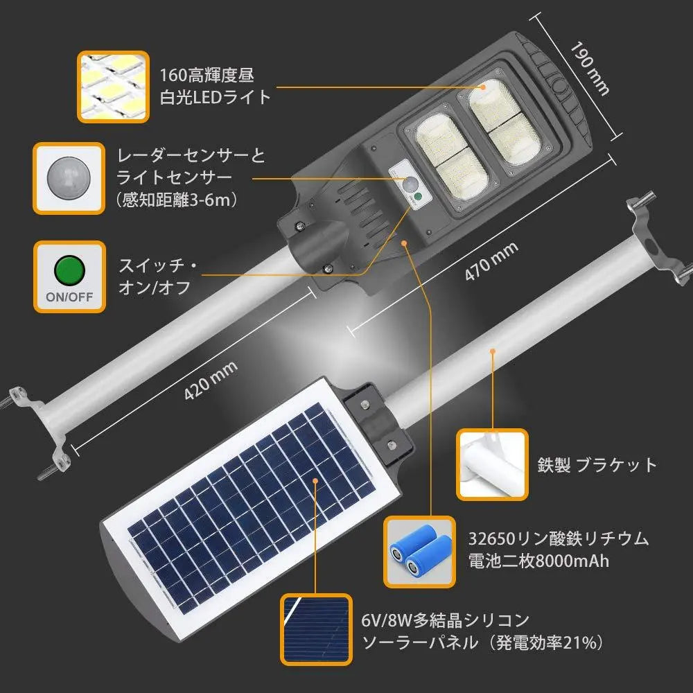 Solar light with controller and night sensor