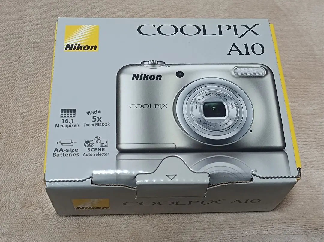 Nikon Compact Digital Camera COOLPIX A10 Silver