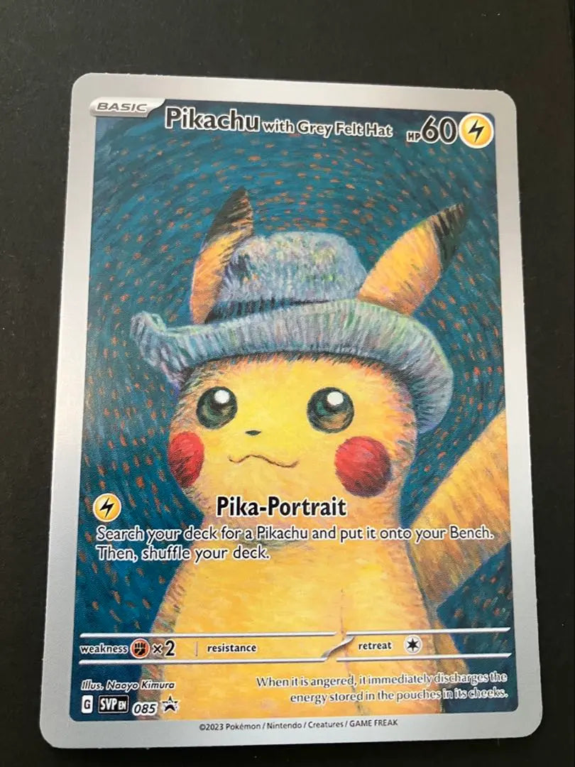 Pikachu with Grey Felt Hat