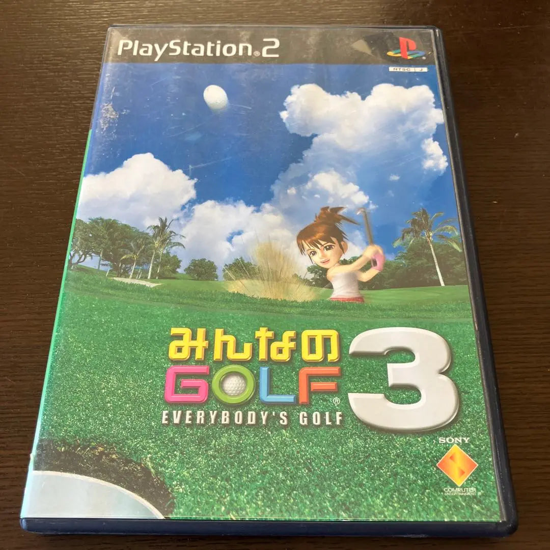 PS2 Everyone's GOLF3 A golf game that can be enjoyed by adults and children - the classic Mingol