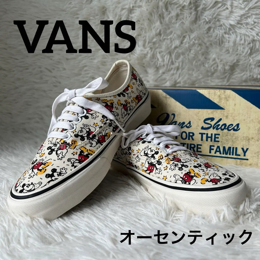 ⭐︎Popular⭐︎VANS Auténtica colaboración con Disney de 24,5 cm