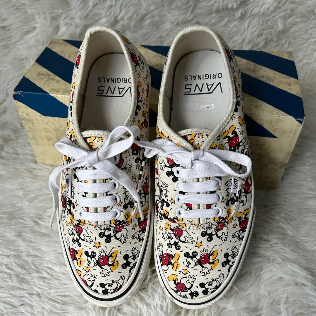 ⭐︎Popular⭐︎VANS Auténtica colaboración con Disney de 24,5 cm