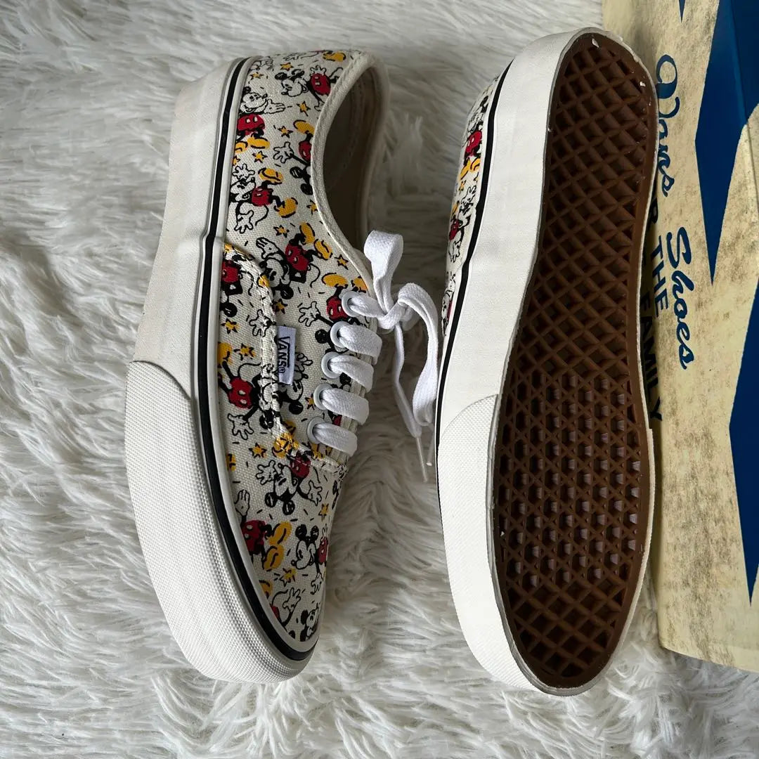 ⭐︎Popular⭐︎VANS Auténtica colaboración con Disney de 24,5 cm