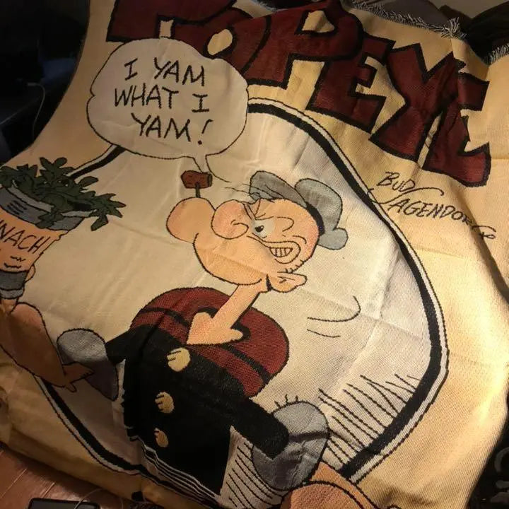 [POPEYE] Rug Tapestry Bed Sofa Cover Stylish Interior