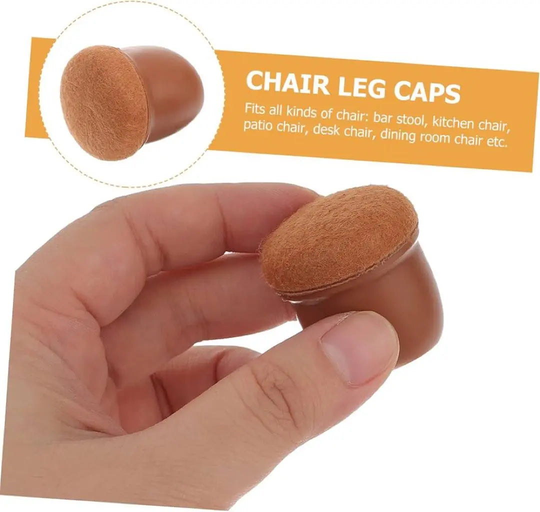 ✨Only the item in stock✨ 24 pieces Chair leg protector Carpet protector | ✨現品限り✨ 24個 椅子のレッグプロテクター カーペットプロテクター